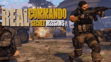 Real Commando Secret Mission v18.8 MOD APK (Modo Dios) | por Android4apk.net | Octubre 2021