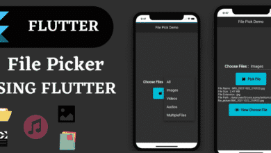 Selector de archivos Flutter | Elija imágenes, videos, audios, documentos, etc. | Ejemplo de FilePicker | A través de Code and Sunshine | Octubre de 2021