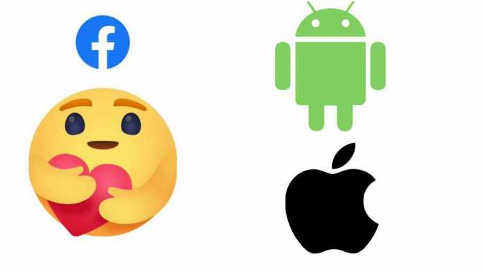Facebook para Android e iOS: Cómo usar Hug Reaction en Italia