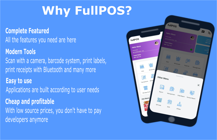 Full POS | Sistema de gestión de aplicaciones POS basado en Android Complete Business con php, mysql - 2