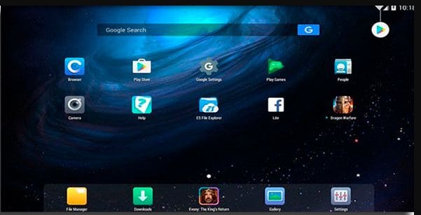 Emulación de NoxPlayer