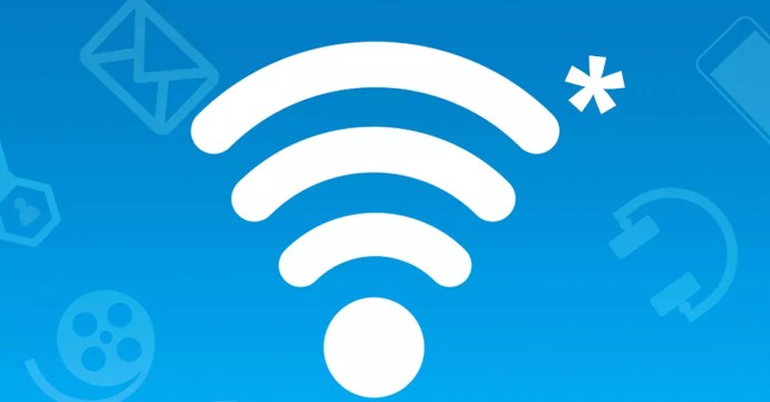 asterisco en conexión wifi