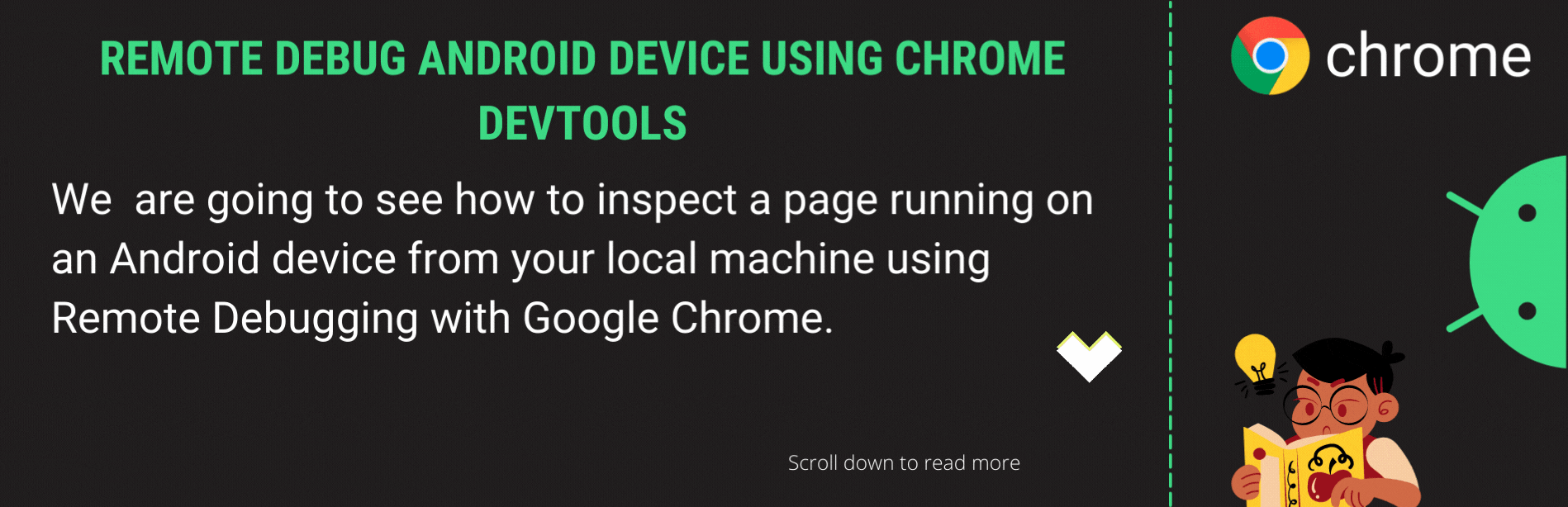 Depuracion remota de dispositivos Android mediante Chrome DevTools Por