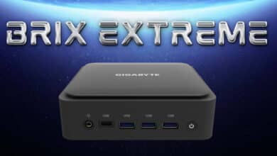 La actualización GIGABYTE BRIX Extreme 2022 la vuelve a convertir en la mini PC más poderosa