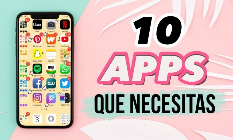 Las 10 mejores aplicaciones que necesitas en tu teléfono ♥ Jimena Aguilar