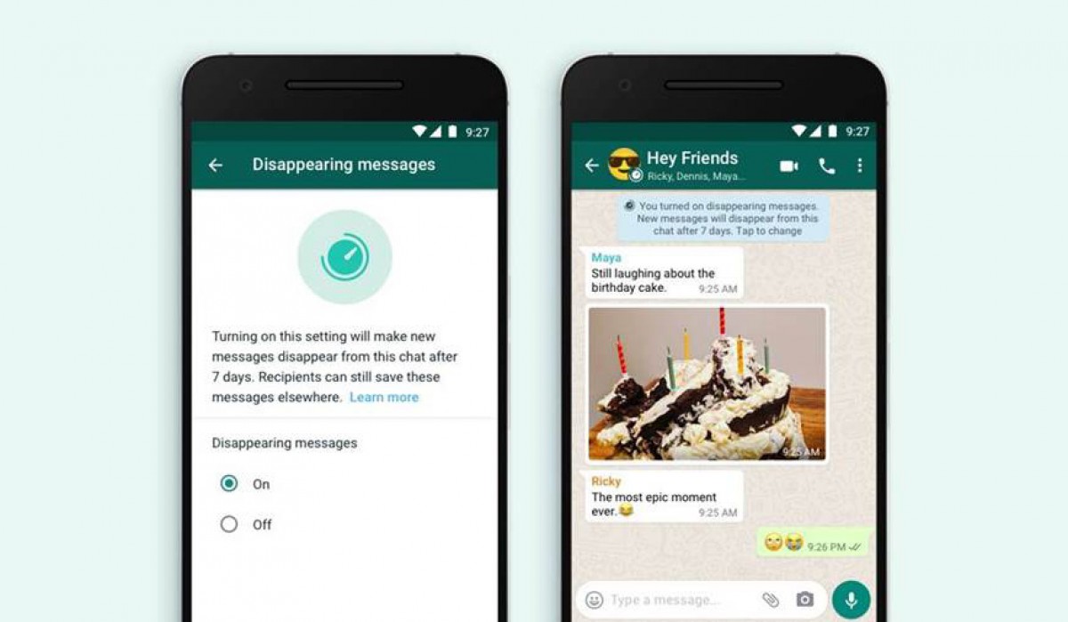 Los mensajes que desaparecen de WhatsApp llegan a iOS