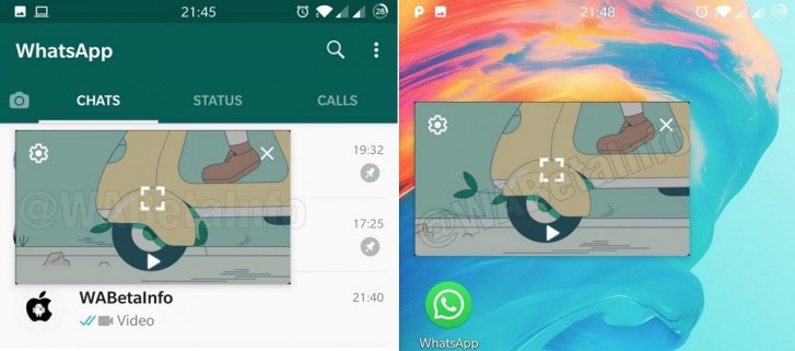 WhatsApp mejora el modo de imagen en imagen en su