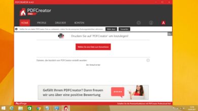 PDFCreator: Instrucciones para la impresora PDF, por ejemplo para