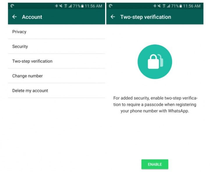 WhatsApp habilita la verificacion en dos pasos en su beta