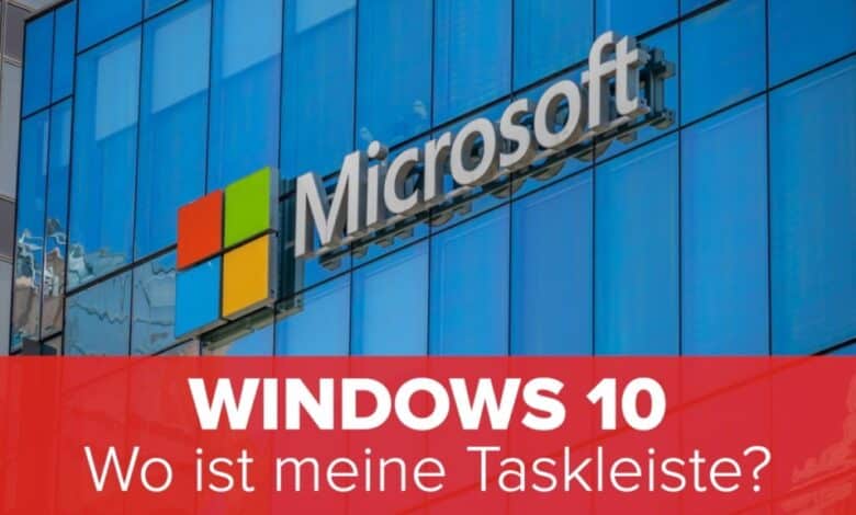 21/11/2022 Windows 10: ¿Dónde está mi barra de tareas?