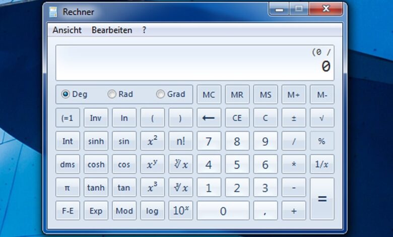 Windows: la calculadora no funciona; esto ayuda
