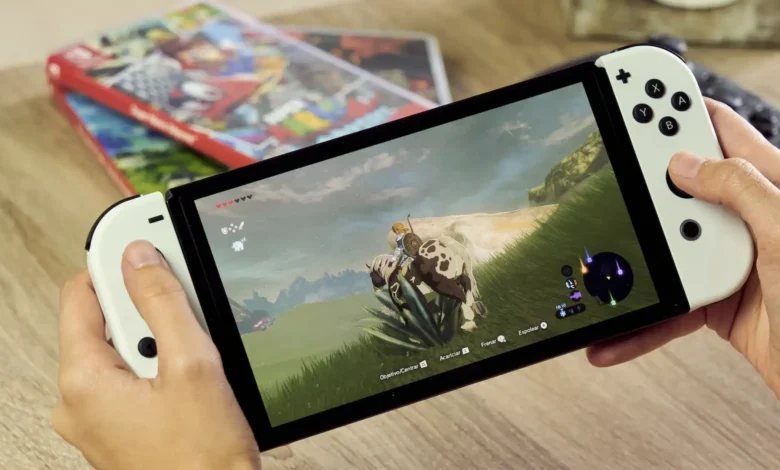 Nintendo Switch OLED: La evolución definitiva de la consola híbrida que conquista el mundo 1 Nintendo Switch OLED consola híbrida