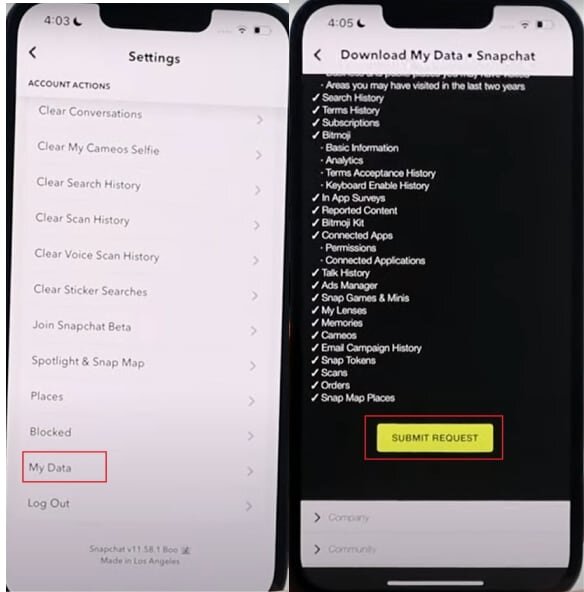Parte 2: Cómo recuperar fotos de Snapchat de Android