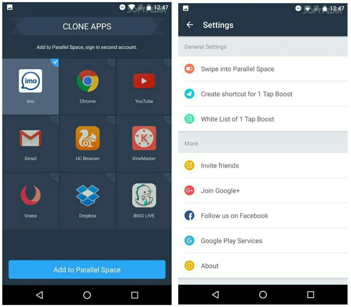 <span id="Top_12_Best_Clone_Apps_For_Android_8211_1_App_Cloners"><strong>Las 12 mejores aplicaciones de clonación para Android: clonadores de aplicaciones n.º 1