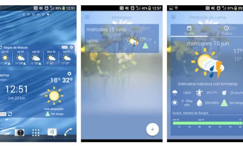 Los mejores widgets de clima y hora para Android 1 losmejoreswidgetsdeclimayhoraparaandroid 6